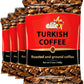 Elite Roasted & Ground Turkish Coffee 3.5Oz Bag (4 Pack)