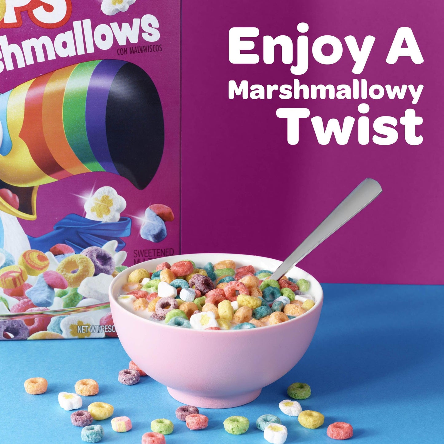 Kellogg'S Froot Loops Breakfast Cereal, Kids Cereal, Family Breakfast, Original With Marshmallows (8 Boxes)