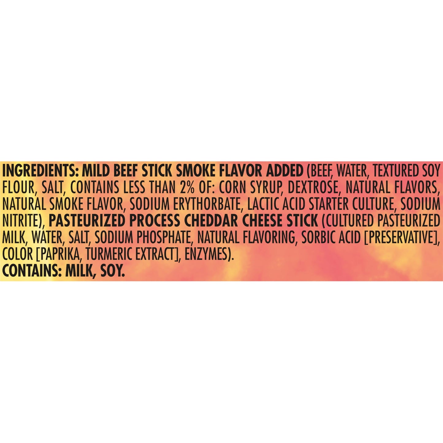 Slim Jim Beef and Cheese Stick, Mild Flavor, 1.5 Oz. 18-Count