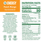 V8 Energy Peach Mango Drink, 8 fl oz Can, Pack of 24, Model 200000019625