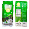 5MM Rice Stick Noodles (Authentic) | Pack of 1 | 1LB 454g Per Pack | Use For Pad Thai & Pho | DIY Cooking Instructions Included 