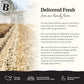 Belmont Peanuts Gourmet Sea-Salted Virginia Peanuts, 20 oz (2 Pack) - Only 3 Simple Ingredients, No Preservatives, 7g Protein -