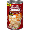 Campbells Chunky Soup, Creamy Chicken Bacon Carbonara Soup, 18.8 oz Can