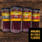 TILLAMOOK COUNTRY SMOKER Real Hardwood Smoked Sausages, Original Beef, 20 Count Tall Jar, BEEF STICK 21 ct