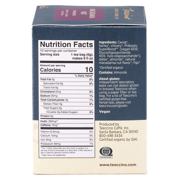 Og3 Teec Mcdmia Nut Tea ( 6 X 10 Bag  )