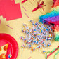 Rainbow Lollipops - 3 Pounds - Beach Ball Rainbow Pops - Fruit Punch Flavored - Birthday Parties, Carnivals & Events - Colorful