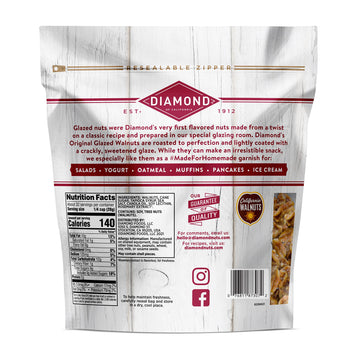 Diamond Of California Glazed Walnuts, 32 Oz