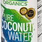 Goya Organic 100% Pure Coconut Water, 16.9 Fl Oz, Pack of 2