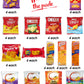 Niro Gift Basket Assortment | 60 Pack Individual Bags Cheese  Ers Variety Pack | Snacks For Mature-Themeds And Children | The Perfect Care Package