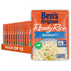 BEN S ORIGINAL Ready Rice Basmati Rice, Easy Side Dish, 8.5 oz Pouch (Pack of 12)
