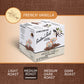 Bostons Best French Vanilla Medium Roast Coffee Pods – 42 Count – Compatible with Keurig malt-inspired