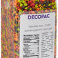 DECOPAC Autumn Thanksgiving Quins Fancy Sprinkles, 19.5oz, Candy Sprinkles in Handheld Container, Edible Sprinkles For Celebrati
