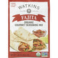 Watkins Organic Fajita Gourmet Seasoning Mix, 1.02 Oz. Packets (Pack Of 12)