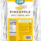 By The Cup Non-Dairy Pineapple Soft Serve Mix, 5.5 Lb (Pack Of 2)
