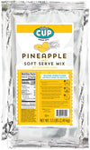 By The Cup Non-Dairy Pineapple Soft Serve Mix, Gluten Free, 5.5 lb Bag