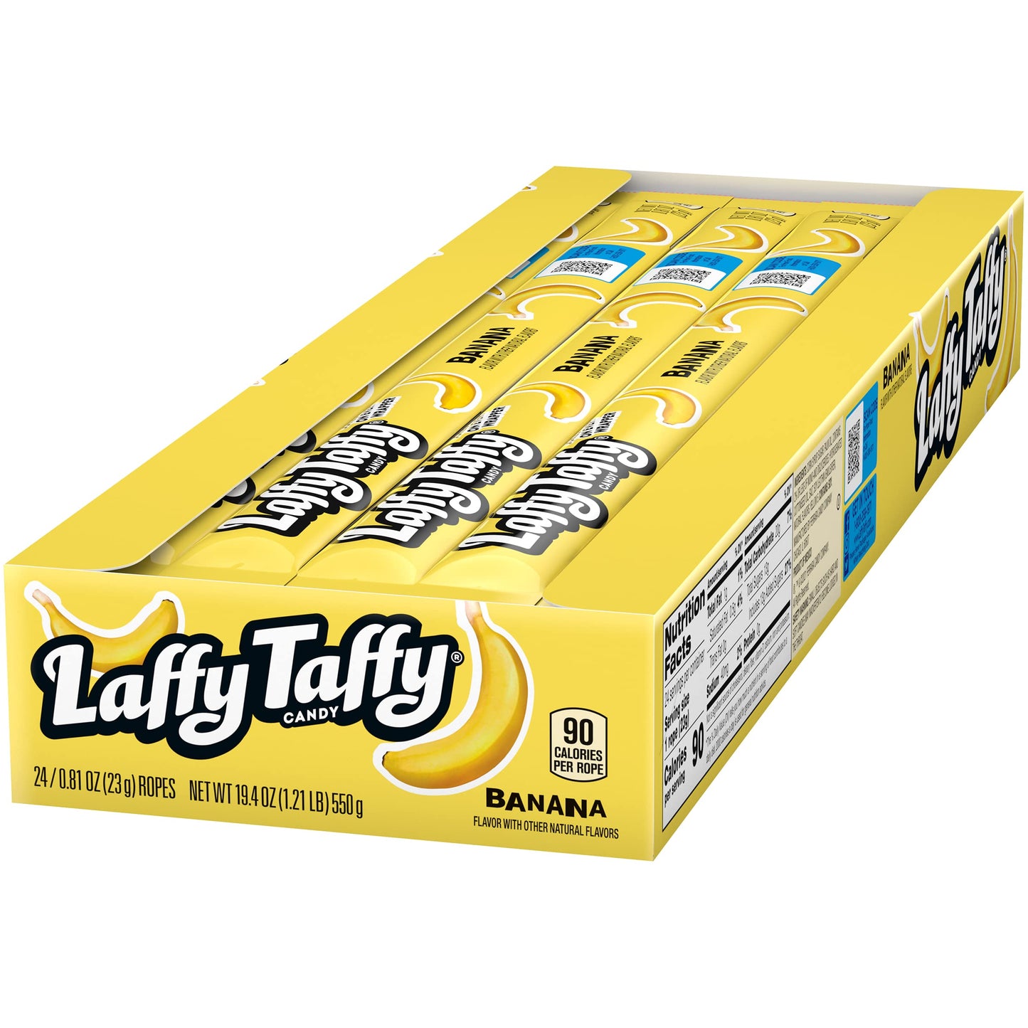 Laffy Taffy Rope - Case Of 24 (Banana)