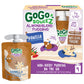 Gogo Sqz Vanilla Pudding ( 6 X 4 Pack )