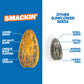 Smackin' - Jumbo Roasted Sunflower Seeds, No Salty Burn, American Made, Easy Pour & Seal - Cheddar Jalapeo, 4Oz Bag (12 Bags)