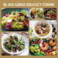 Riorand Black Garlic 130G Whole Black Garlic Aged For Full 90 Days Black Garlic Jar 0.28 Pounds