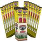 Old Trapper Kippered Steak, Teriyaki Flavor, Two-Ounce Individually Wrapped Packages, Savory and Sweet Savory Meat Snack for Bet