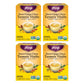 Yogi Tea Sweet Ginger Citrus Turmeric Vitality Tea - 16 Tea Bags Per Pack (4 Packs) - Organic Ginger Turmeric Tea - Supports Wel