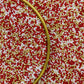 Edible Red & White & Super Gold Pearl Sugar Sprinkles Candy 2mm Mini Pearls Cake Decorations Cupcake Toppers Cookie Decorating P