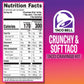 Taco Bell Crunchy & Soft Taco Cravings Kit with 6 Soft Tortillas, 6 Crunchy Taco Shells, Taco Bell Mild Sauce & Seasoning, 12.9