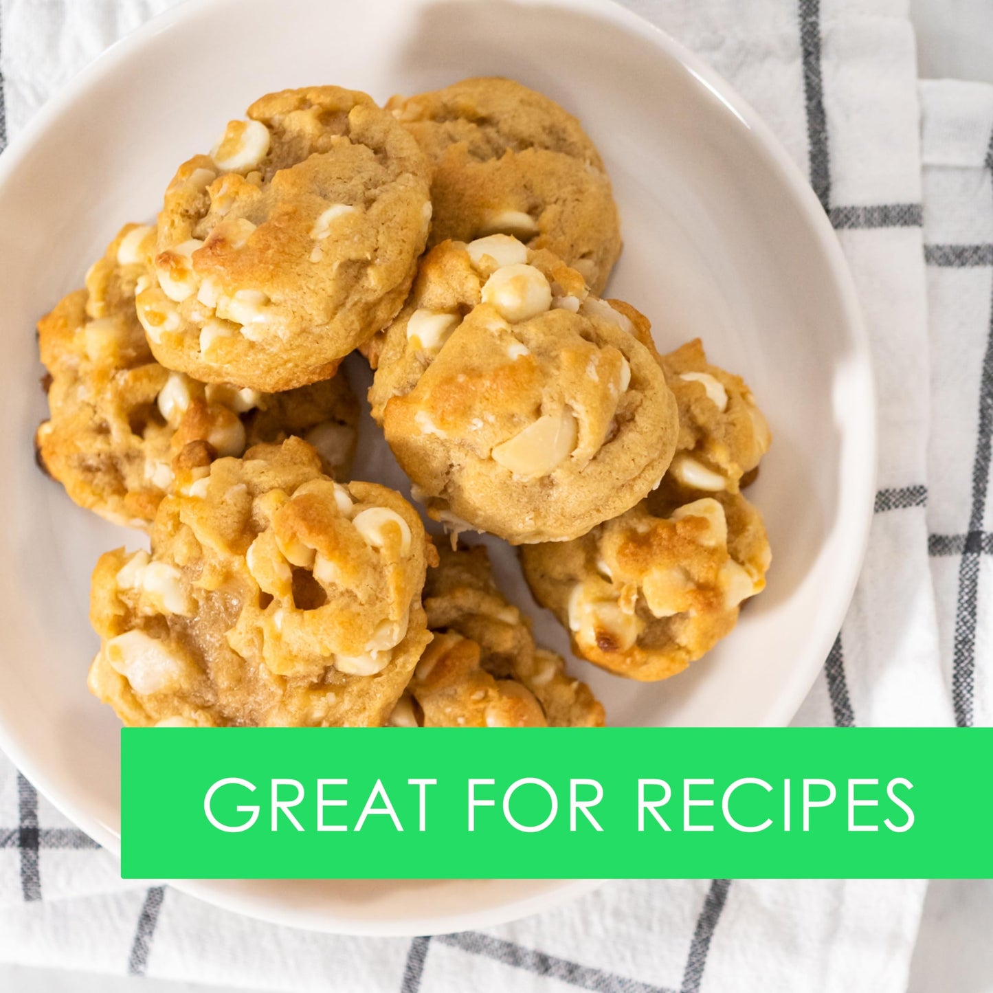 Jaybees Raw Macadamia Nuts - Jumbo Unsalted Whole, High Protein Snack, 2 Pound Bulk Bag