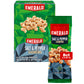 Emerald Nuts Salt and Pepper Seasoned Cashews 8 Ct (1-Pack) | 2.5 Oz Individual Snack Tubes | Kosher Certified, Non-GMO, Contain