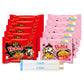 Samyang Buldak Hot Spicy Chicken Ramen Noodle Korean Stir-Fried Ramen, Carbonara & 2X Spicy Flavor, 5 Pack for Each Flavor (10, 