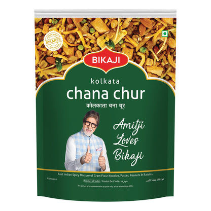 Bikaji Kolkata Chanachur - Spicy & Flavorful Mixture | Jhaal Chanachur | Authentic Kolkata Flavour | Exquisite Blend Of Spices |