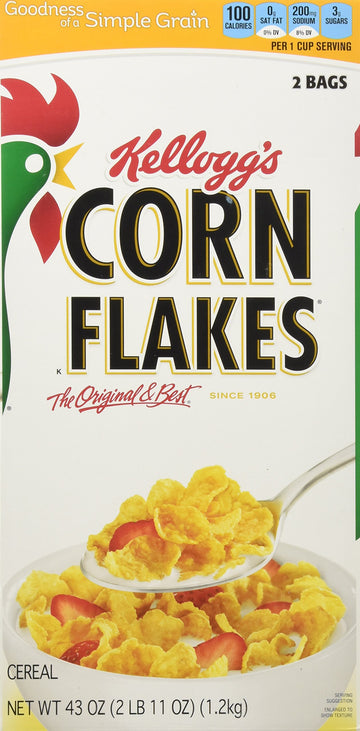 Kelloggs Corn Flakes, 43 Ounce