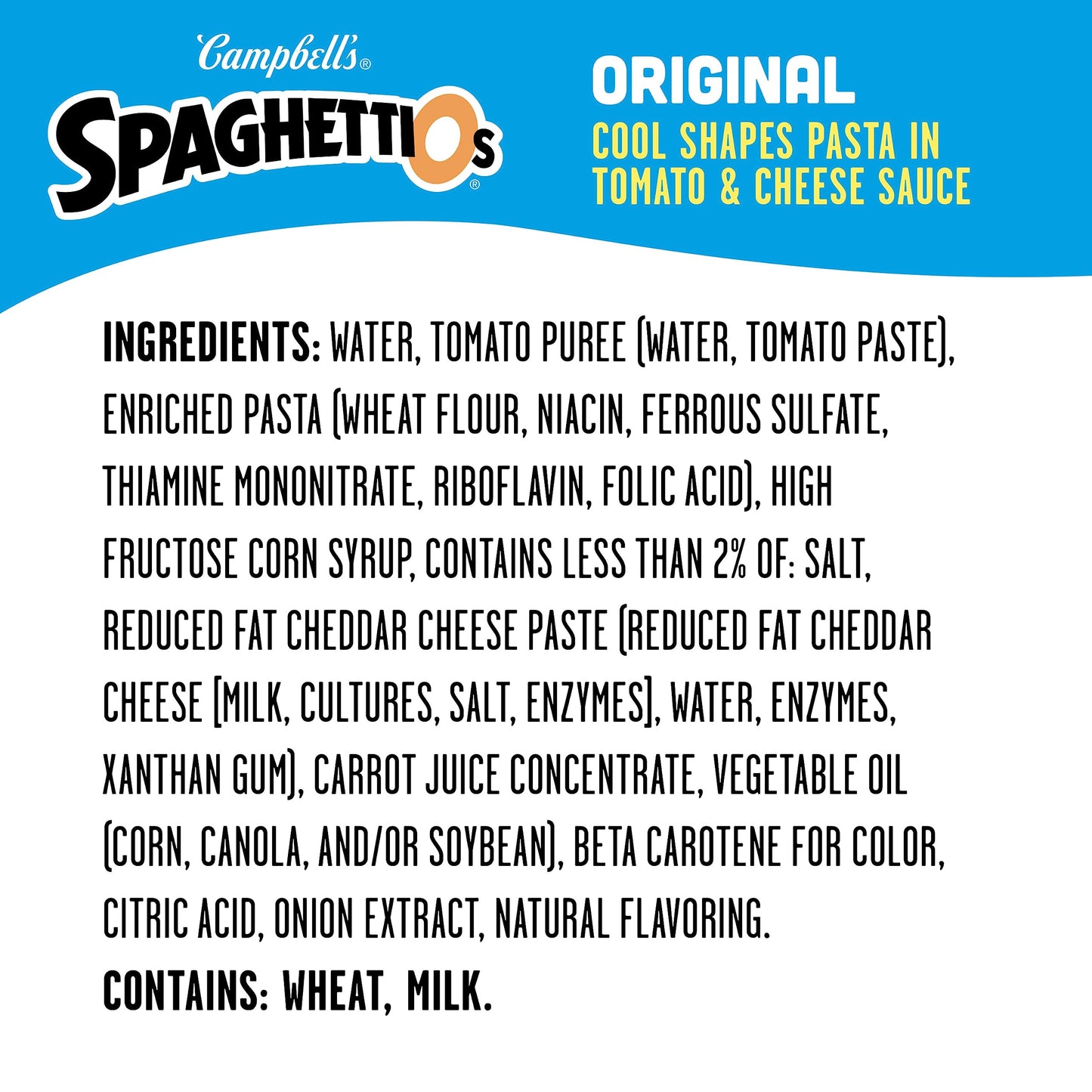 Spaghettios Original Disney Princess Shapes Canned Pasta, Healthy Snack For Kids And Adults, 15.8 Oz Can (Pack Of 12)
