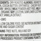 Lilys Sweets Milk Chocolate Style Covered Almonds 3.5 Ounce