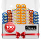 Coffee Creamer Singles Variety Pack Packaged by Bools, Intearnational Dealight Mini Coffee Creamer & Mini Moo's 4 Flavor Assortm