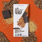 Theo Black Rice Quinoa Crunch Organic Dark Chocolate Bar, 85% Cacao, 1 Bar | Vegan, Fair Trade