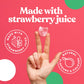 Candy Kittens Wild Strawberry Plant-Based Candy - Palm Oil Free, No Artificial Colors Or Sweeteners, Natural Fruit Flavour Candy - Gummy Chewy Gourmet Sweets, 4.4 Ounce (Pack Of 1)