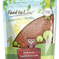 Food to Live - Brown Flax Seeds, 1 Pound Raw Whole Flaxseed, Kosher, Vegan, Bulk. High Dietary Fiber Food. Rich in Omega-3 Fats.
