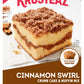 Krusteaz Cinnamon Swirl Crumb Cake And Muffin Mix, 21-Ounce Boxes (Pack Of 4)