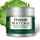 CHAYEAH, Emerald Select Matcha for Regular Tea & Koicha, Organic Ceremonial Grade Matcha Green Tea Powder, First Harvest (1.06 o