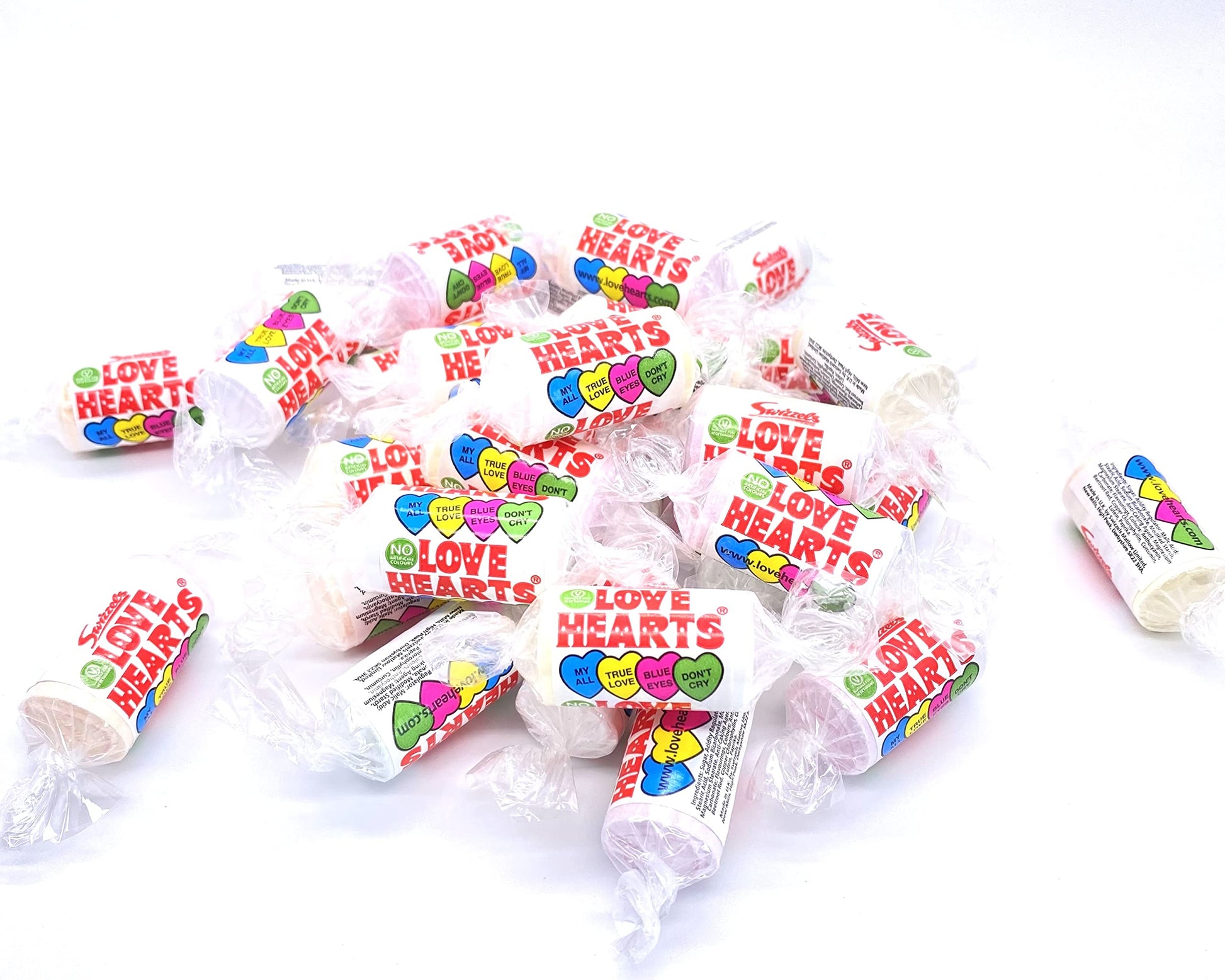Mini Love Heart Rolls x100