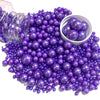Sentovac Purple Pearl Sprinkles Edible Sugar For Cake Decorating Fancy Sprinkles Cake Topper Cupcake Cookie Baking Decorations Halloween Christmas Valentine'S Day Wedding Supplies