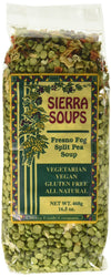 Sierra Soups Fresno Fog Split Pea Soup 16.5-Ounce Bags (Pack of 6)