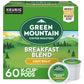 Green Mountain Coffee Roasters Breakfast Blend, Keurig Single Serve K-Cup Pods, Light Roast Coffee, 60 Count, (6 Packs Of 10)