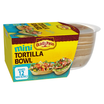 Old El Paso Mini Tortilla Bowls, 144G/5.1 Oz., {Imported From Canada}