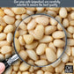 Oh! Nuts Pine Nuts - Raw - 100% Natural - 2 Lb - Pignoli Packed With Protein - Packed In New York Zip-Seal Bag For Exceptional F