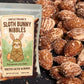 Uncle Franks Sloth Bunny Nibbles - 8Oz Roasted Salted Almonds - Easter Snack For Sloth Lovers - Animal-Themed Basket Filler - Ge