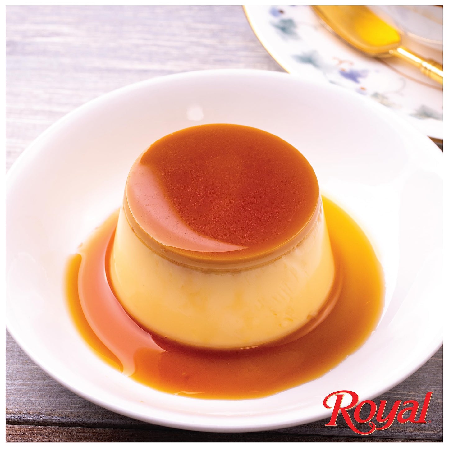 Royal Bilingual Flan Dessert Mix, Family Size, Fat Free 3.81 Ounce (Pack Of 12)