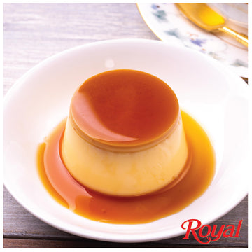 Royal Bilingual Flan Dessert Mix, Family Size, Fat Free 3.81 Ounce (Pack Of 12)