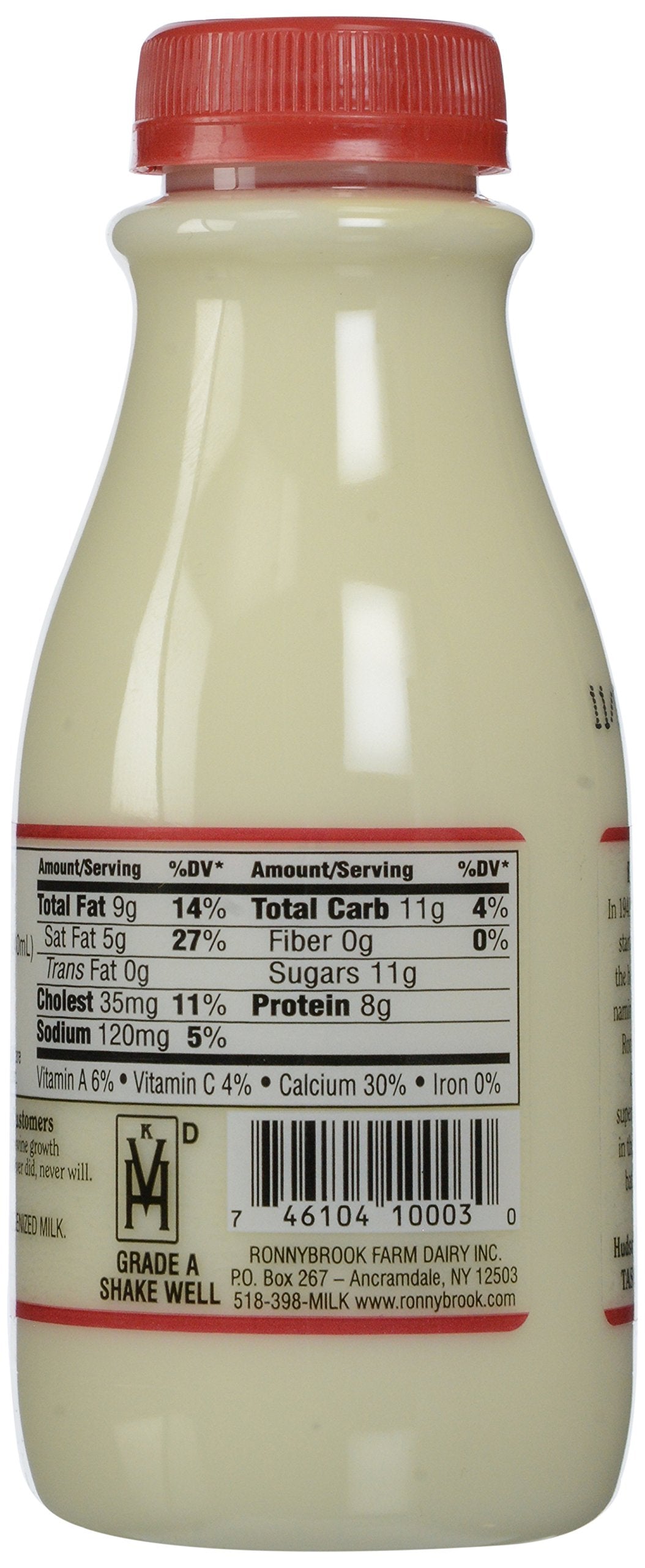 RONNYBROOK FARM DAIRY Creamline Milk, 12 FZ